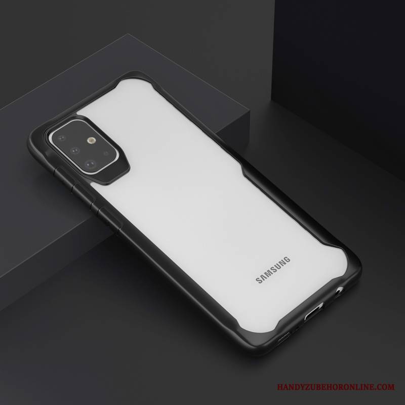 Samsung Galaxy A51 Futerał Etui Na Telefon Szkło Hartowane Moda Miękki Gwiazda Anti-fall Filmy