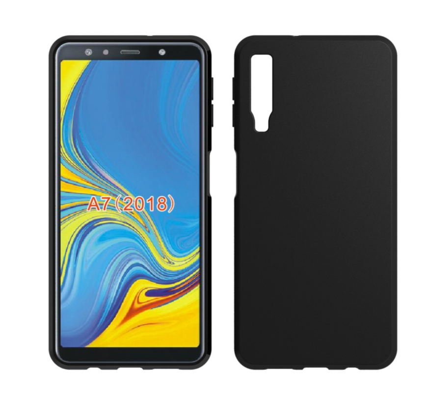 Samsung Galaxy A7 2018 Futerał Czarny Etui Telefon Komórkowy Etui Na Telefon Gwiazda