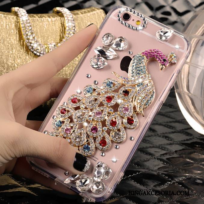 Samsung Galaxy J5 2015 Etui Futerał Etui Na Telefon Ochraniacz Różowe Rhinestone Gwiazda