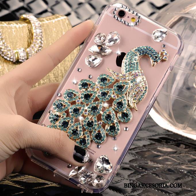 Samsung Galaxy J7 2015 Torby Zielony Gwiazda Rhinestone Ochraniacz Etui Na Telefon Futerał