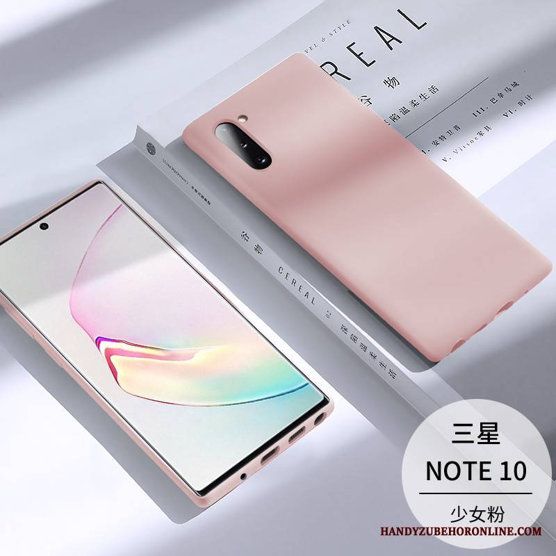 Samsung Galaxy Note 10 Futerał Anti-fall Etui Gwiazda Czerwony Netto Cienkie All Inclusive Tendencja