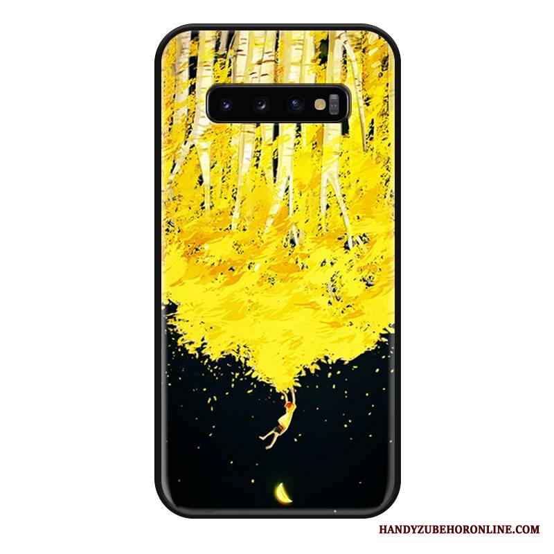 Samsung Galaxy S10 Futerał All Inclusive Kreatywne Relief Osobowość Etui Silikonowe Anti-fall