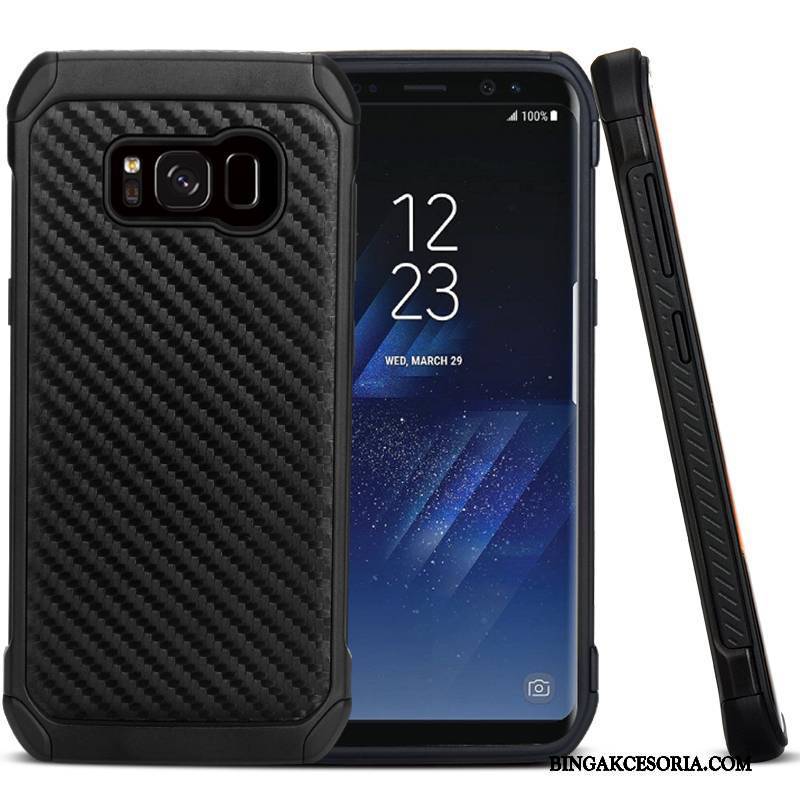 Samsung Galaxy S8+ All Inclusive Gwiazda Etui Futerał Przeplatane Silikonowe Ochraniacz