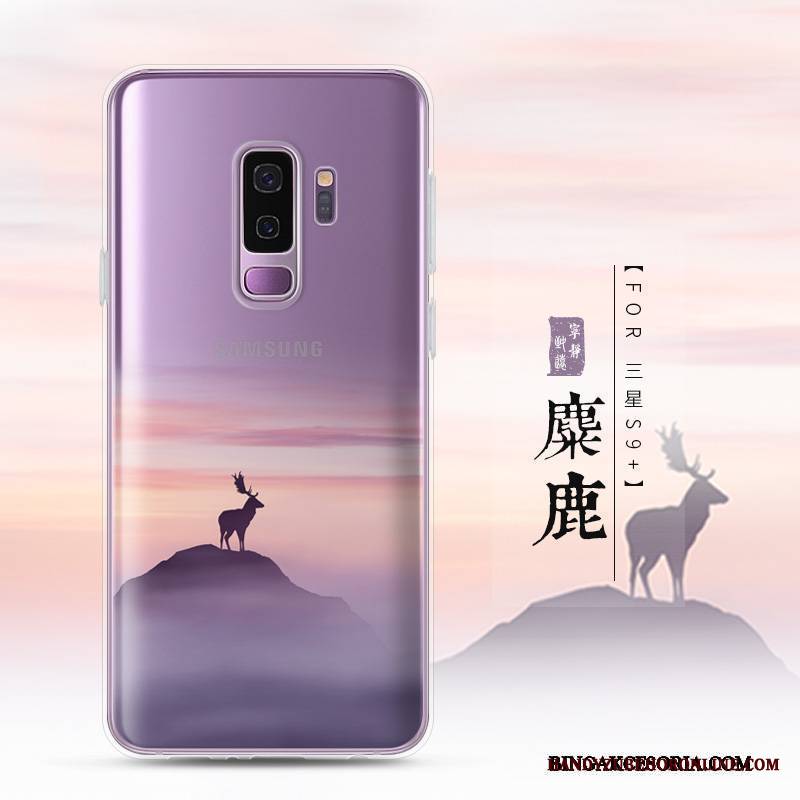 Samsung Galaxy S9+ Futerał Kreatywne Ochraniacz Etui Gwiazda Miękki Anti-fall Tendencja