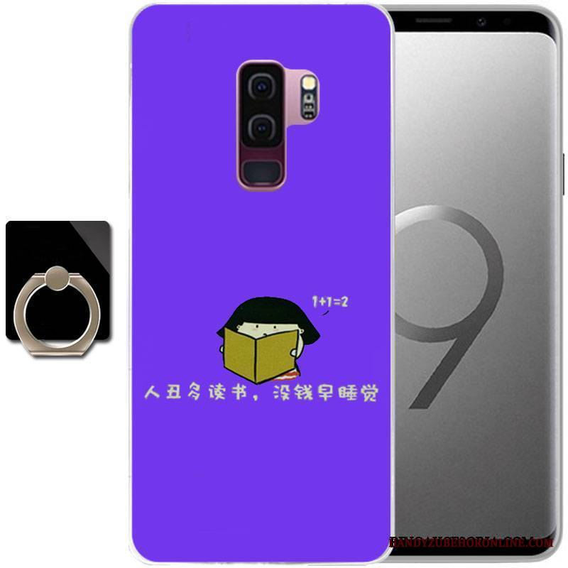 Samsung Galaxy S9+ Kolor Etui Purpurowy Futerał Ochraniacz Etui Na Telefon Anti-fall