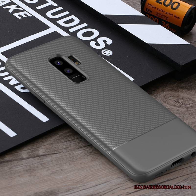 Samsung Galaxy S9+ Szary Miękki Ochraniacz Biznes All Inclusive Etui Futerał