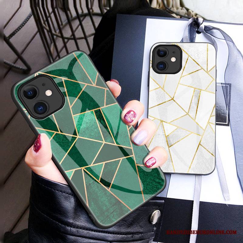 iPhone 12 Mini Futerał Moda Anti-fall Geometria All Inclusive Etui Na Telefon Kreatywne Ochraniacz