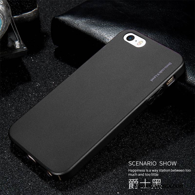 iPhone 5/5s Anti-fall Ochraniacz Czarny Trudno Etui Futerał All Inclusive