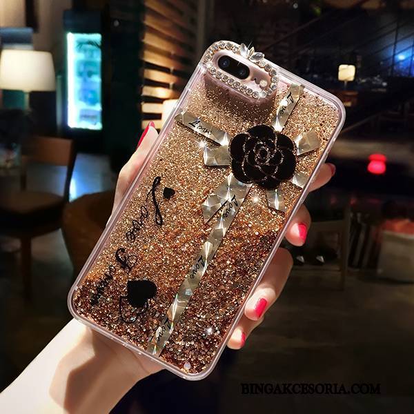 iPhone 6/6s Futerał All Inclusive Luksusowy Silikonowe Anti-fall Etui Na Telefon Rhinestone Kreatywne