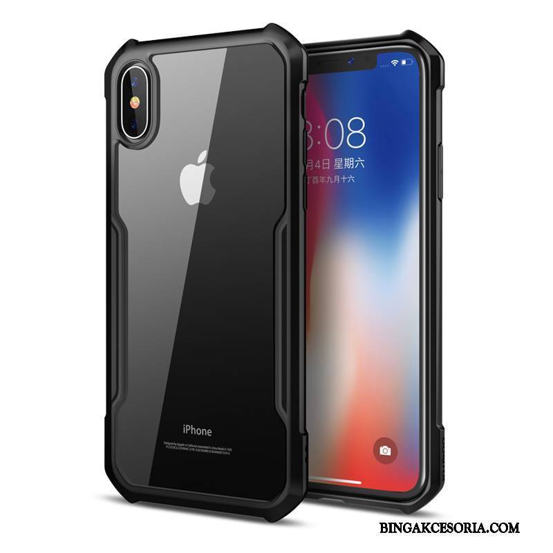 iPhone X Futerał Etui Na Telefon Miękki All Inclusive Nowy Silikonowe Cienkie Czarny